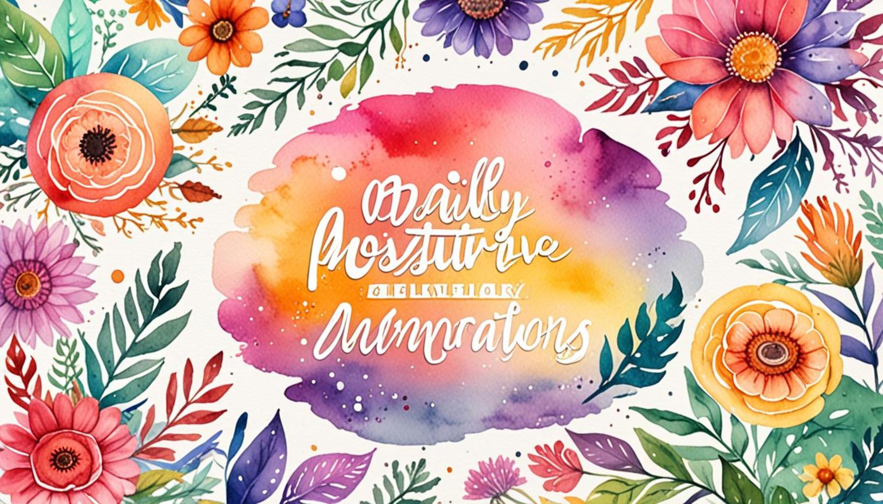 Daily affirmations for positivity?>