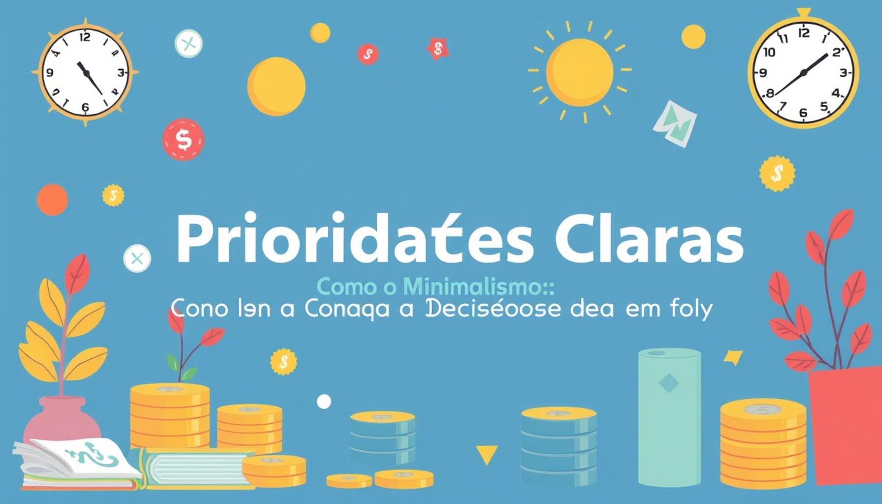 Clear Priorities: How Minimalism Aids in Time Decision-Making