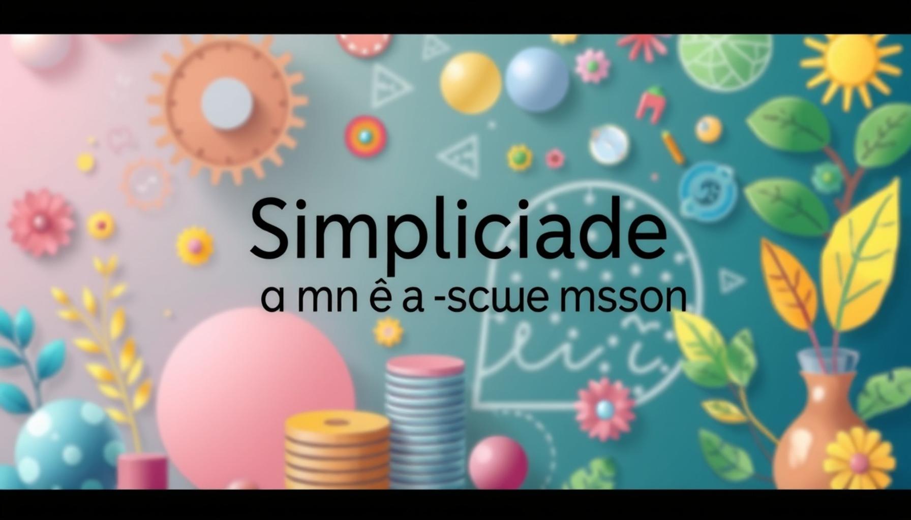 Simplicity in Mental Health: Applying the Principles of Simplicity to Promote Well-Being and Reduce Emotional Overload